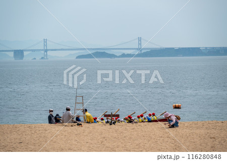 岡山県玉野市渋川 渋川海水浴場 岡山県玉野市渋川 渋川海水浴場 116280848