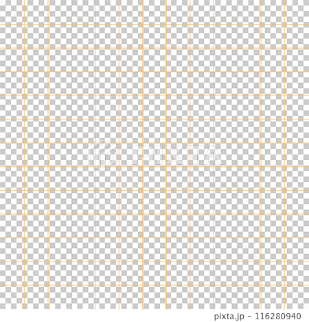 Graph paper-like grid background material (yellow) 116280940