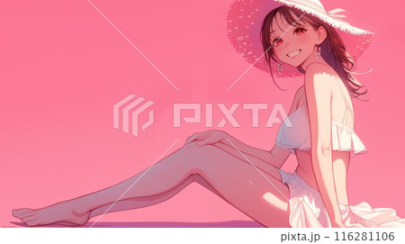 女の子のポートレート 116281106