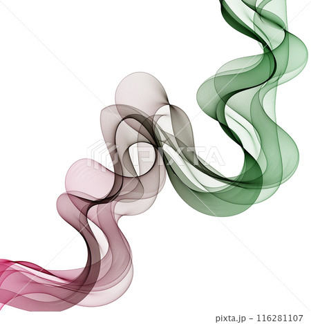 Colored wave pattern. Modern design element. eps 10 Colored wave pattern. Modern design element. eps 10 116281107