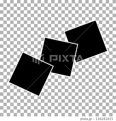 Photo frame, film set. Retro vintage photography with shadow. Digital instant image. Photo frame, film set. Retro vintage photography with shadow. Digital instant image. 116281815