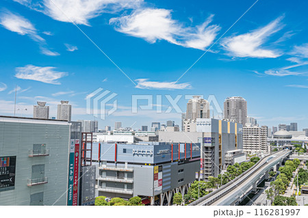 東京 お台場のビル群 東京 お台場のビル群 116281997
