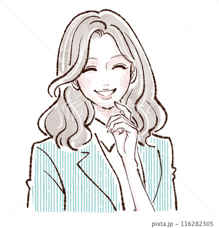 女性・女の子のイラスト素材 116282305