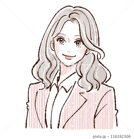 女性・女の子のイラスト素材 116282306