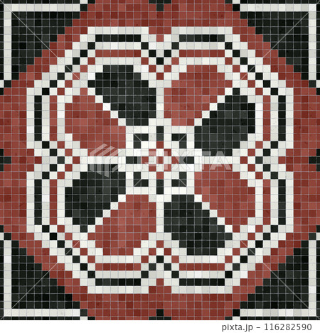 Mosaic tiles vector background 98 Mosaic tiles vector background 98 116282590