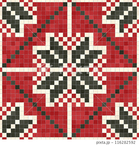 Mosaic tiles vector background 99 Mosaic tiles vector background 99 116282592