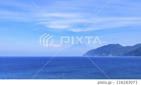 西伊豆から見た富士山 西伊豆から見た富士山 116283071