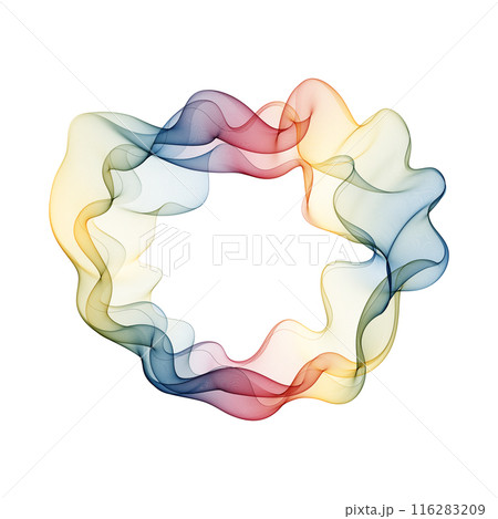 Wave design element. Abstract vector wave. eps 10 116283209