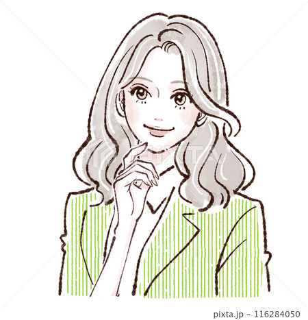 女性・女の子のイラスト素材 116284050