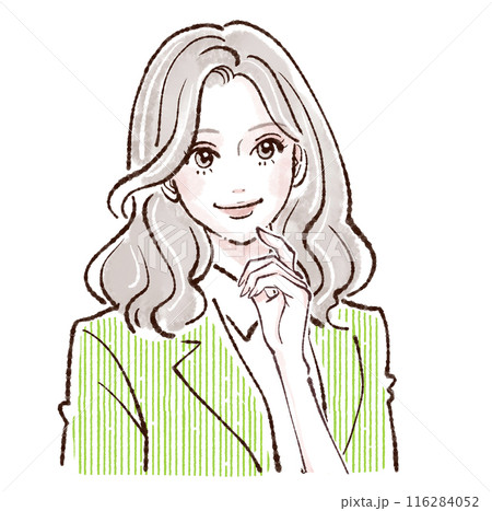 女性・女の子のイラスト素材 116284052