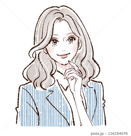 女性・女の子のイラスト素材 女性・女の子のイラスト素材 116284076