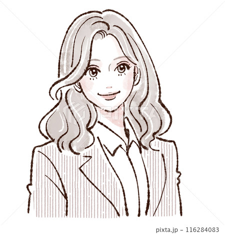 女性・女の子のイラスト素材 116284083