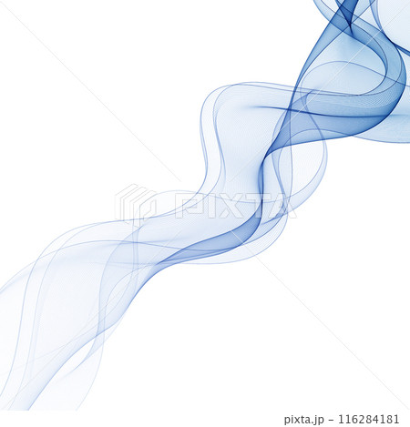 Blue wave. Modern design element. eps 10 Blue wave. Modern design element. eps 10 116284181