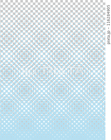 ハーフトーンの背景　ドット　パターン　ベクター　青　水色　緑 116284905