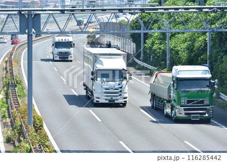 交通物流イメージ 東名高速 交通物流イメージ 東名高速 116285442