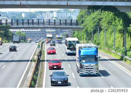 交通物流イメージ 東名高速 交通物流イメージ 東名高速 116285453