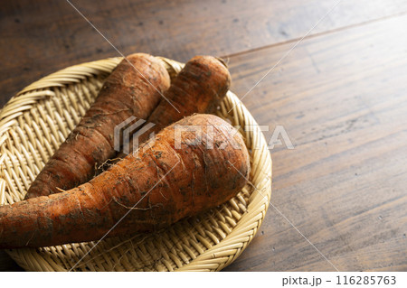 泥付き人参 116285763