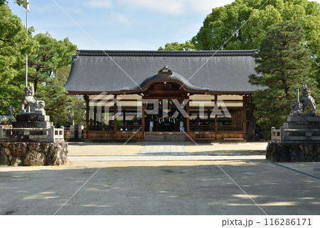 藤森神社 拝殿と本殿 藤森神社 拝殿と本殿 116286171