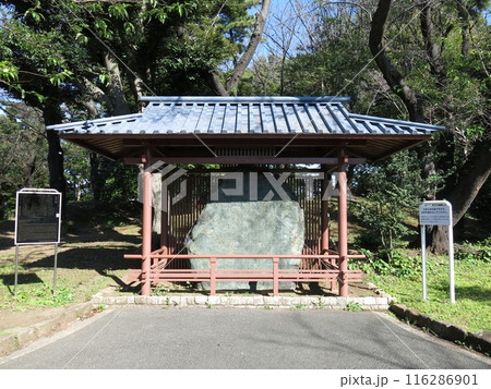 東京都北区の飛鳥山公園にある飛鳥山の碑（飛鳥山碑） 116286901