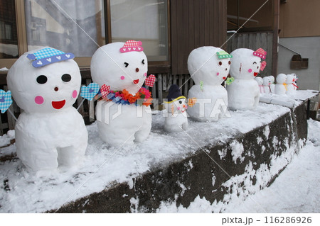 雪だるまに願いを込めて 116286926