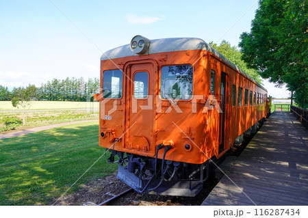 広尾線幸福駅の保存車両・キハ22形気動車 広尾線幸福駅の保存車両・キハ22形気動車 116287434