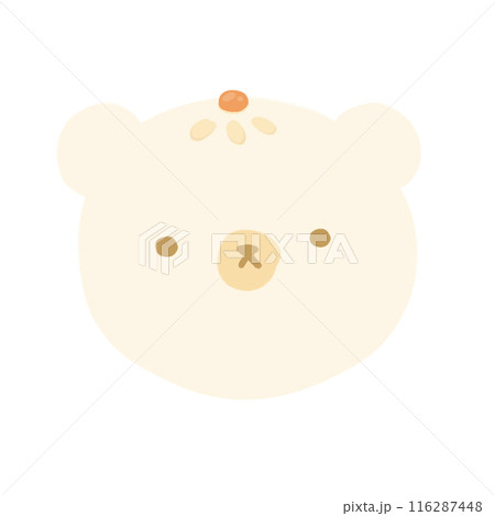 Bear Steamed Bun Cartoon illustration Cute Bear Cartoon Salapao Cartoon Animal Steamed Bun Cartoon Dim Sum Cartoon 116287448