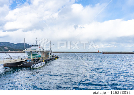 鳴門海峡の渦潮を見る観光船乗り場 116288052