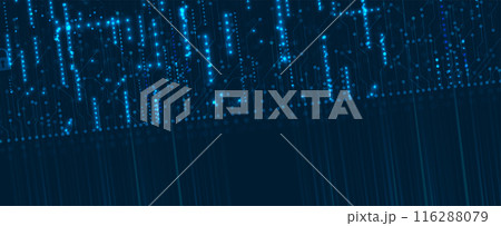 Neural network concept. Connected cells with links. High technology process. Abstract background. vector art. 116288079