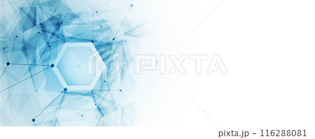Neural network concept. Connected cells with links. High technology process. Abstract background. vector art. Neural network concept. Connected cells with links. High technology process. Abstract background. vector art. 116288081