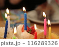誕生日　ケーキ　ろうそく 116289326