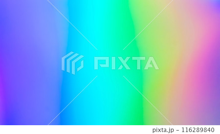 Abstract blur holographic rainbow foil iridescent background 116289840