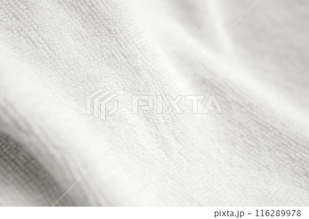 white cotton fabric towel texture abstract background white cotton fabric towel texture abstract background 116289978