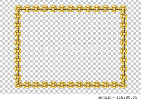 Vintage rectangular frame, gold chain, isolated. Empty copy space for paintings, mirrors or photo. Vintage simple frame. Beautiful golden style decorative border, jewel deco elegant art object. Png Vintage rectangular frame, gold chain, isolated. Empty copy space for paintings, mirrors or photo. Vintage simple frame. Beautiful golden style decorative border, jewel deco elegant art object. Png 116290559