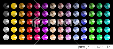 Metal gradient. Multi colored radial gradient...のイラスト素材 [116290912] - PIXTA