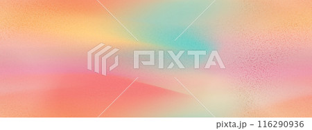 Teal, orange and red gradient bg with noise texture as a seamless pattern 116290936