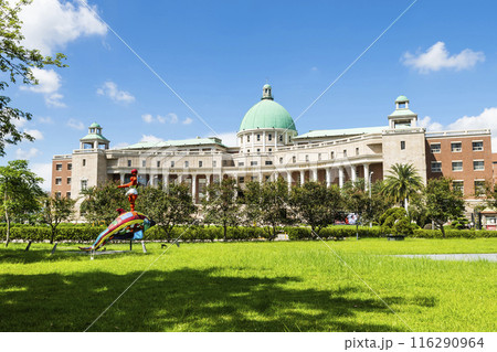 Building view of Asia University in Taichung, Taiwan. formerly Taichung Health and Management College. Building view of Asia University in Taichung, Taiwan. formerly Taichung Health and Management College. 116290964