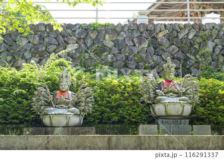 初夏の奈良　壷坂寺　千手観音像 116291337