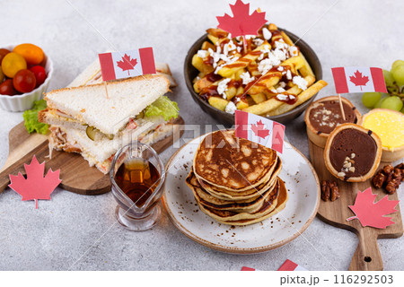 Canada Day traditional food concept. 116292503