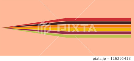 Abstract background of rainbow Wavy Line designs Vector pattern ready to use for cloth, textile, wrap and other. Abstract background of rainbow Wavy Line designs Vector pattern ready to use for cloth, textile, wrap and other. 116295418