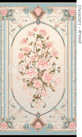 pastel color flower prayer mat rug carpet, ai pastel color flower prayer mat rug carpet, ai 116295422