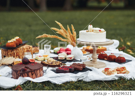 Sweet Delights: A Decadent Dessert Picnic Sweet Delights: A Decadent Dessert Picnic 116296321