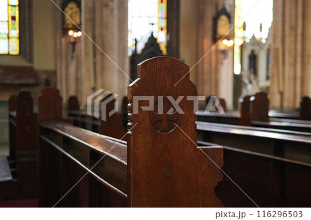 Interior in the church of St. Anthony of Padua in Beyoglu district on Istiklal street Interior in the church of St. Anthony of Padua in Beyoglu district on Istiklal street 116296503