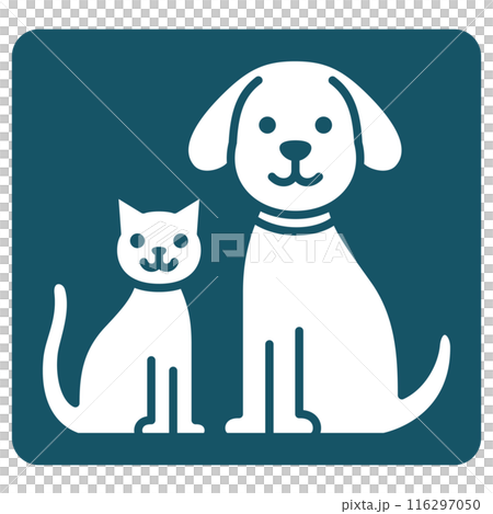 Dog and cat icons 116297050
