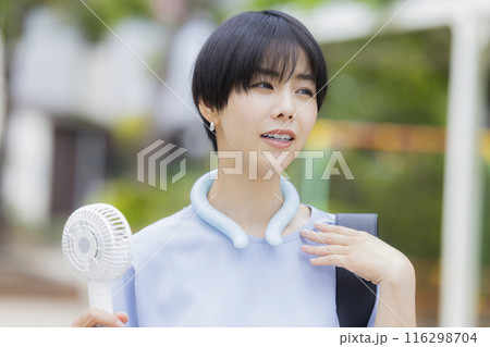 暑さ対策 116298704