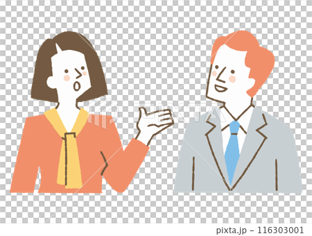 商務人士在公司開會_color 116303001