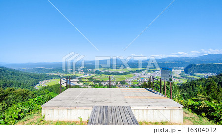 川の展望台（新潟県津南町） 116304012