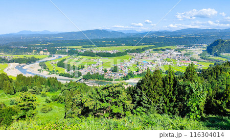 川の展望台（新潟県津南町） 116304014