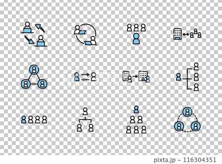 人員組織圖表圖示業務集 人員組織圖表圖示業務集 116304351