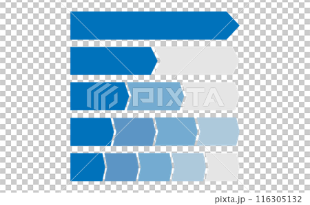 Set of blue ribbon flow charts Set of blue ribbon flow charts 116305132