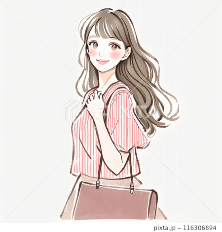 女性・女の子のイラスト素材 女性・女の子のイラスト素材 116306894